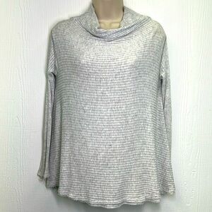 Free People - We The Free Open Back Ribbed Cowl Neck Long Sleeve Sweater SZ XXS